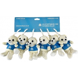 PORTE-CLE OURS PELUCHE OM 8 CM